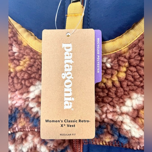 Patagonia NWT Retro-X Sherpa Fleece Zip-Up Vest - Picture 4 of 12